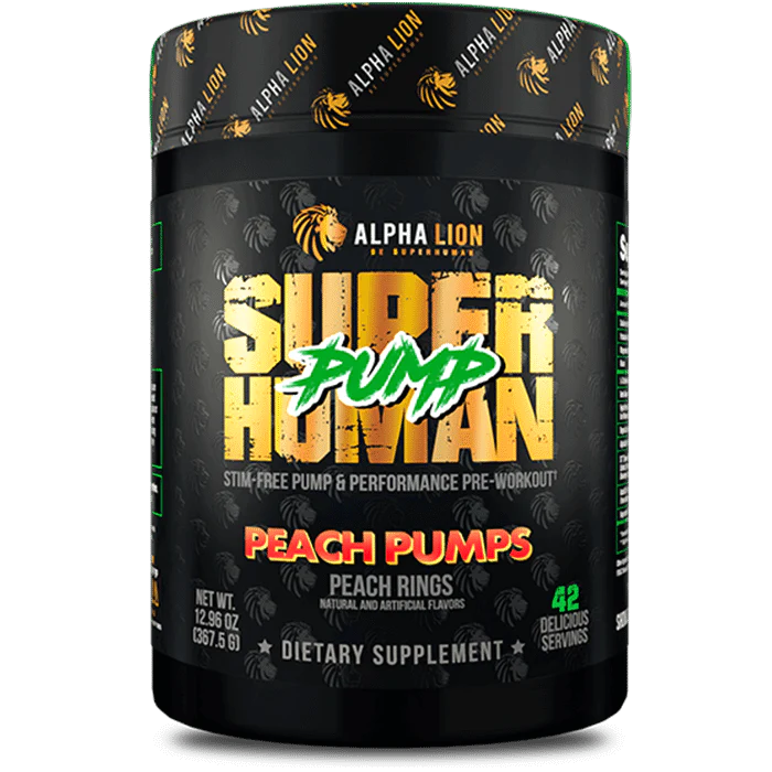 Alpha Lion Super Human Pump Stim-Free